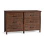 Paulsen Reclaimed Wood 6-Drawer Dresser (55