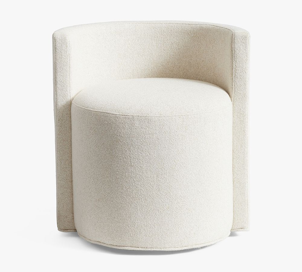 Balboa Upholstered Accent Chair, Performance Boucle Oatmeal