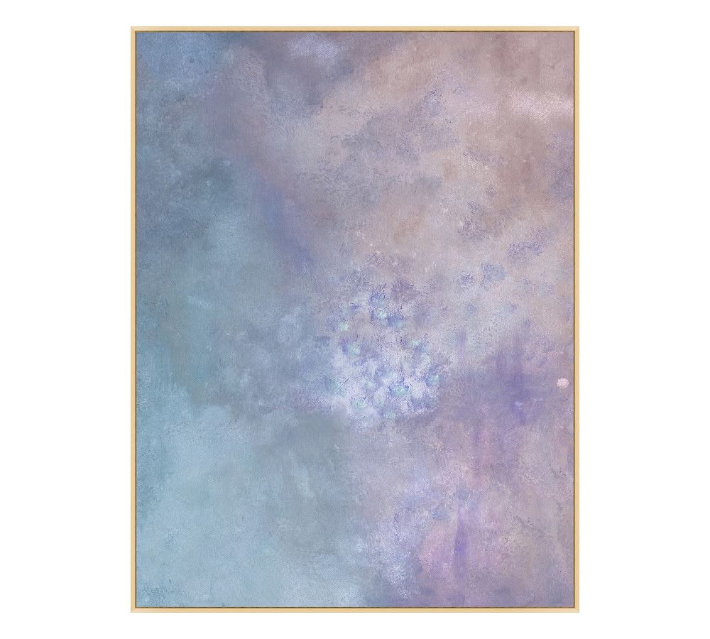 Purple Stillness Canvas Print