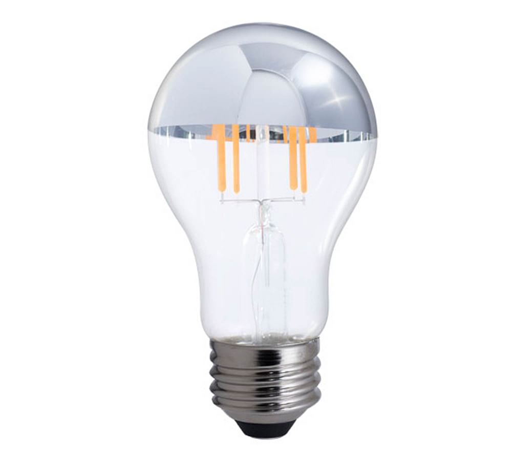 A19 Silver-Tipped LED Bulb - Pack of 2