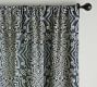 Open Box: Emina Print Linen/Cotton Rod Pocket Curtain