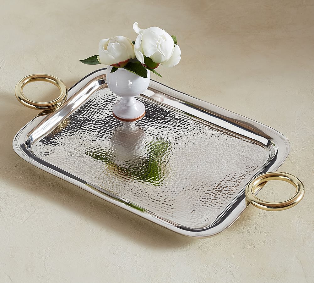 Belle Gold Handle Tray