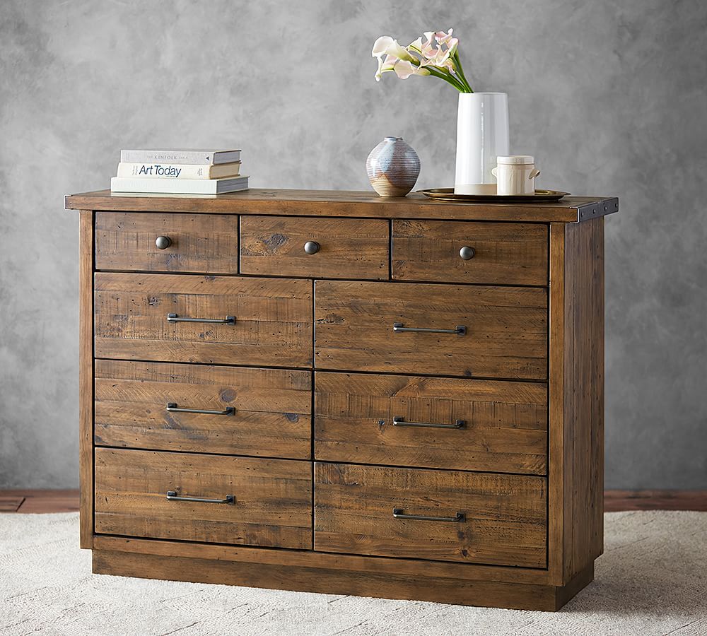 Big Daddy's Antiques Reclaimed Wood 9-Drawer Dresser