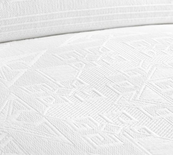 Shiloh Matelasse Bedspread Pottery Barn