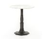 Christie Round Marble End Table (24&quot;)