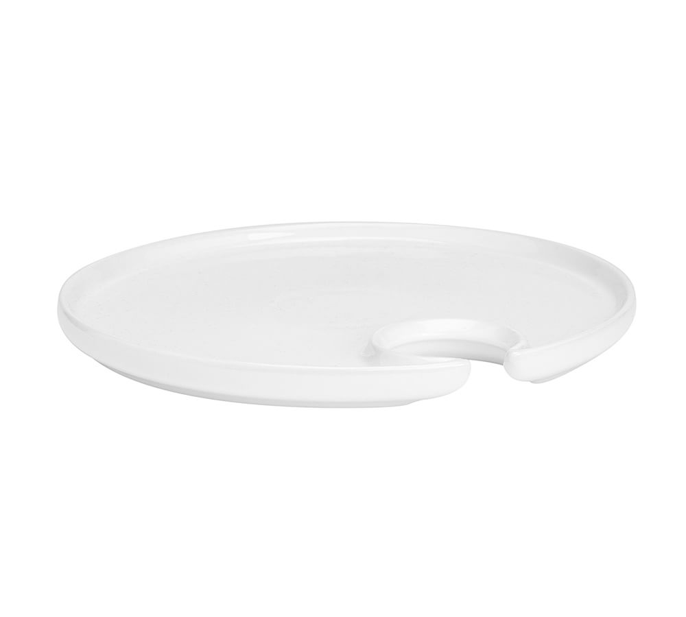 Great White Mingling Plate, Set of 4