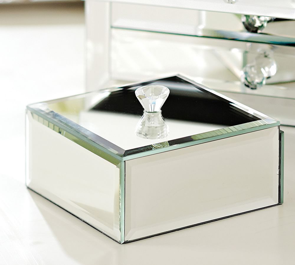 Selina Mirrored Jewelry Box
