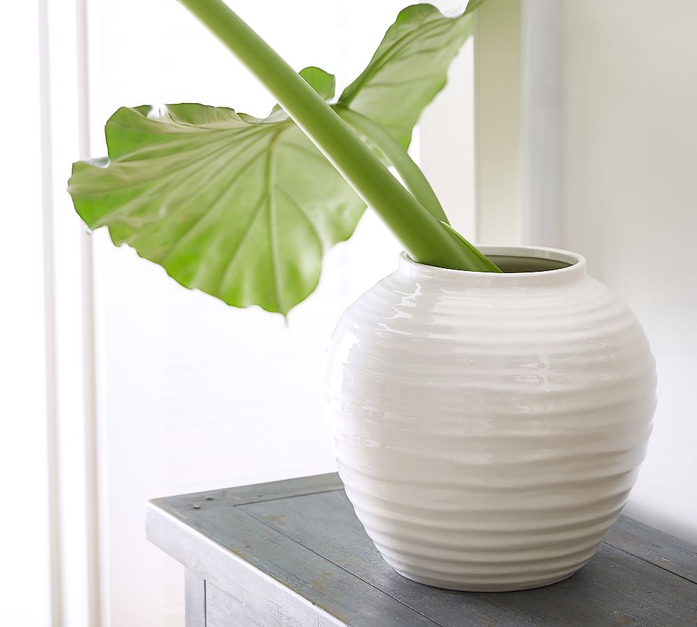 Essential White Vase