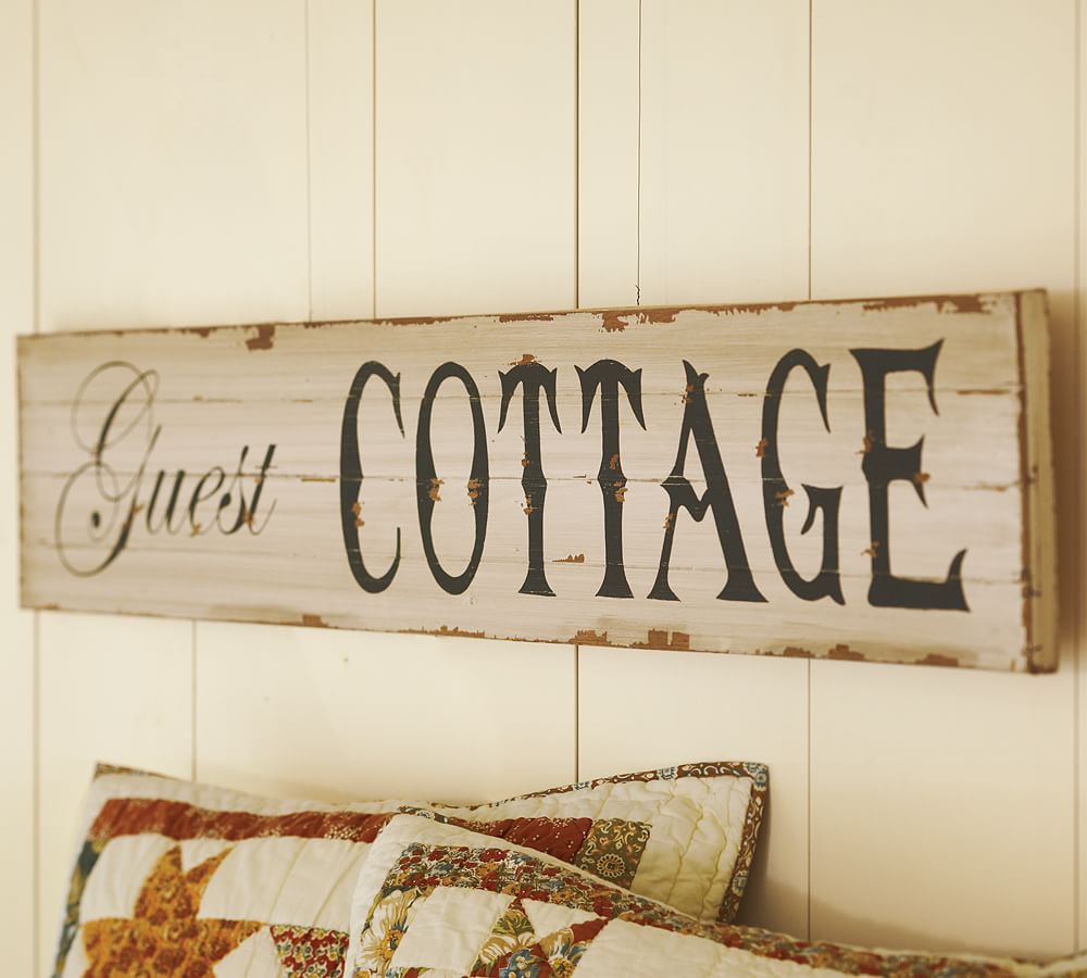 Guest Cottage Sign