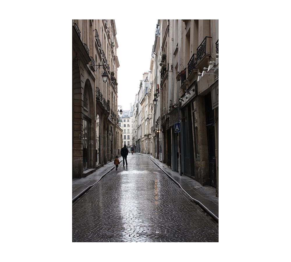Sunday Rain In Paris By Rebecca Plotnick