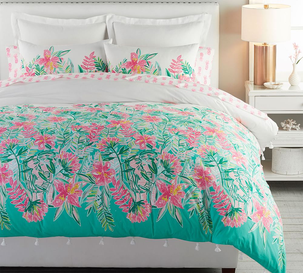 Lilly Pulitzer Jungle Lilly Percale Duvet Cover &amp; Shams
