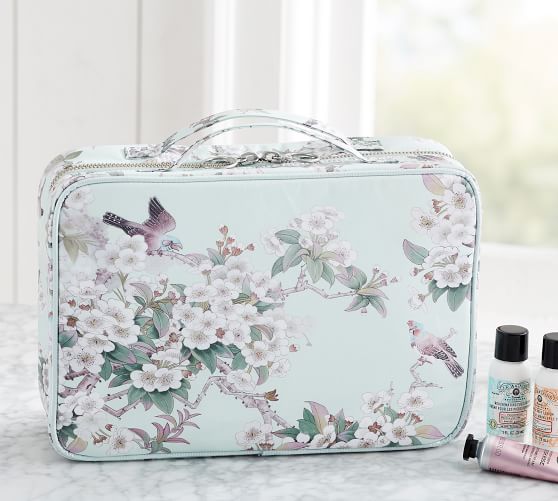 Plum Blossom Ultimate Makeup Bag Pottery Barn