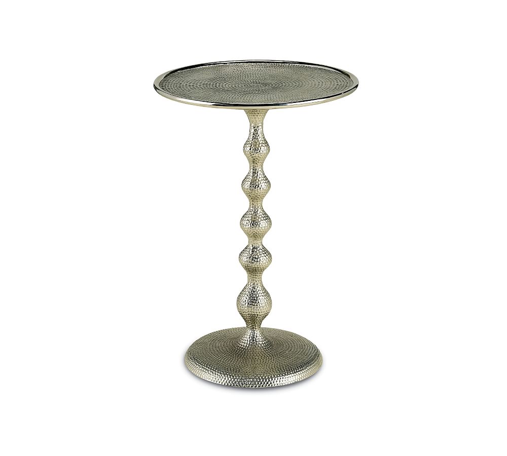 Antioch Round Metal End Table