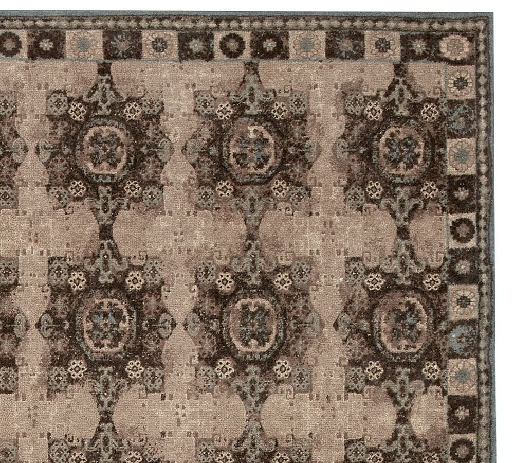Leif Printed Rug Swatch - Neutral