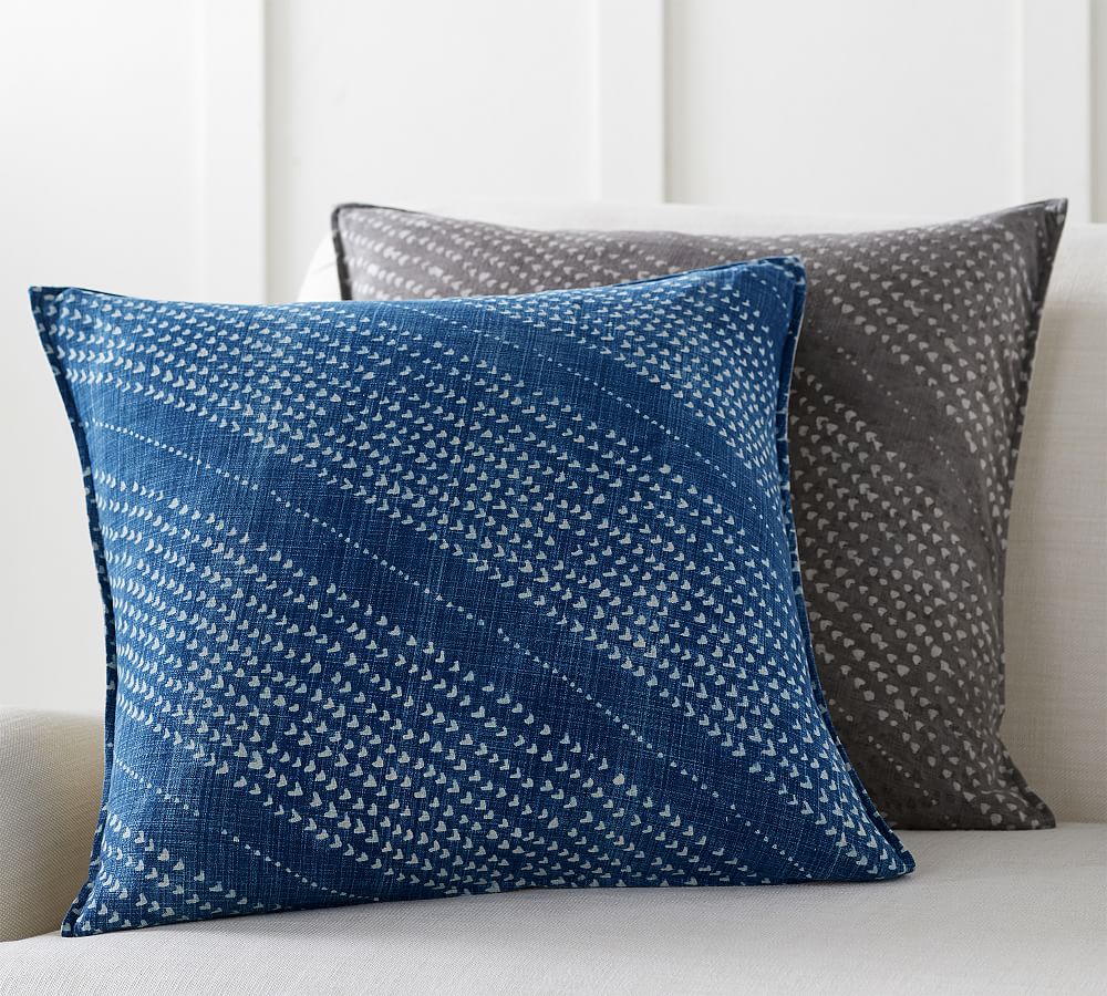 Stanton Hand Dyed Decorative Pillow Cover | Pottery Barn