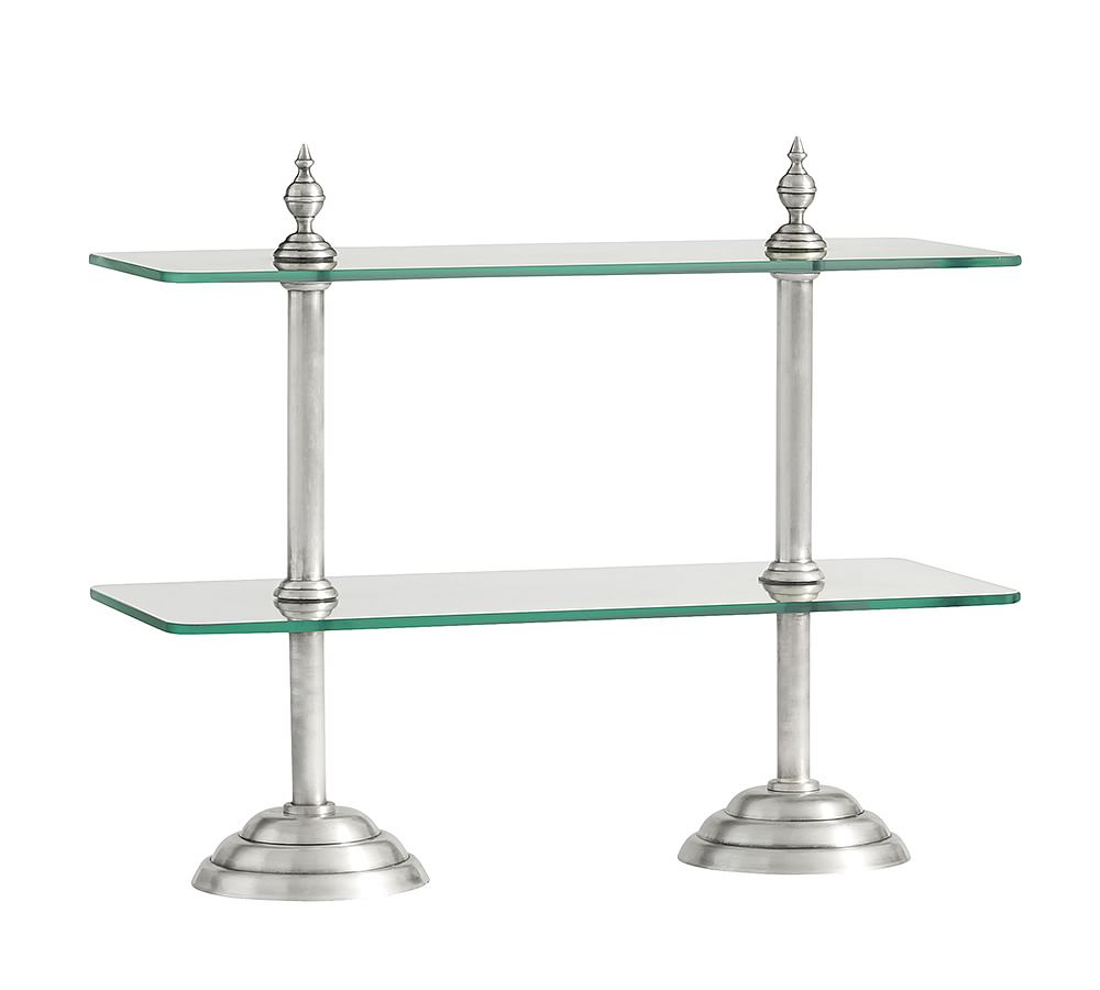 Plaza Entertaining Stand - Silver