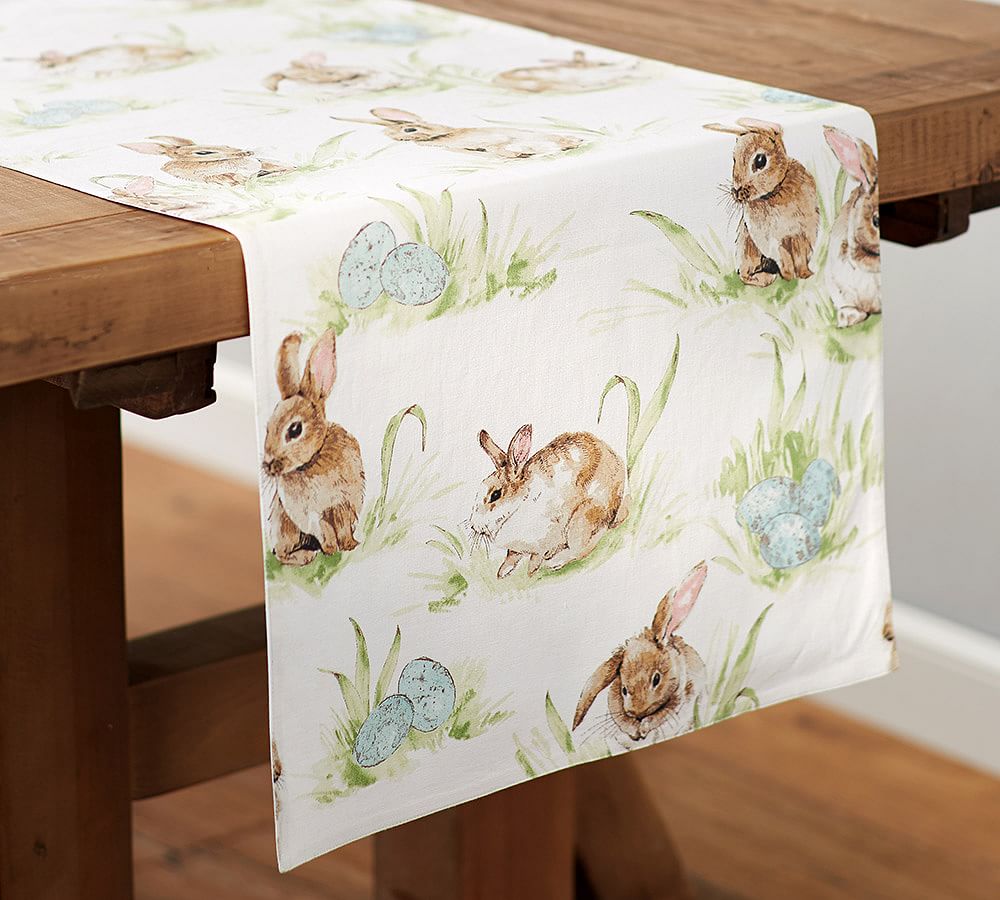 Pasture Bunny Table Runner