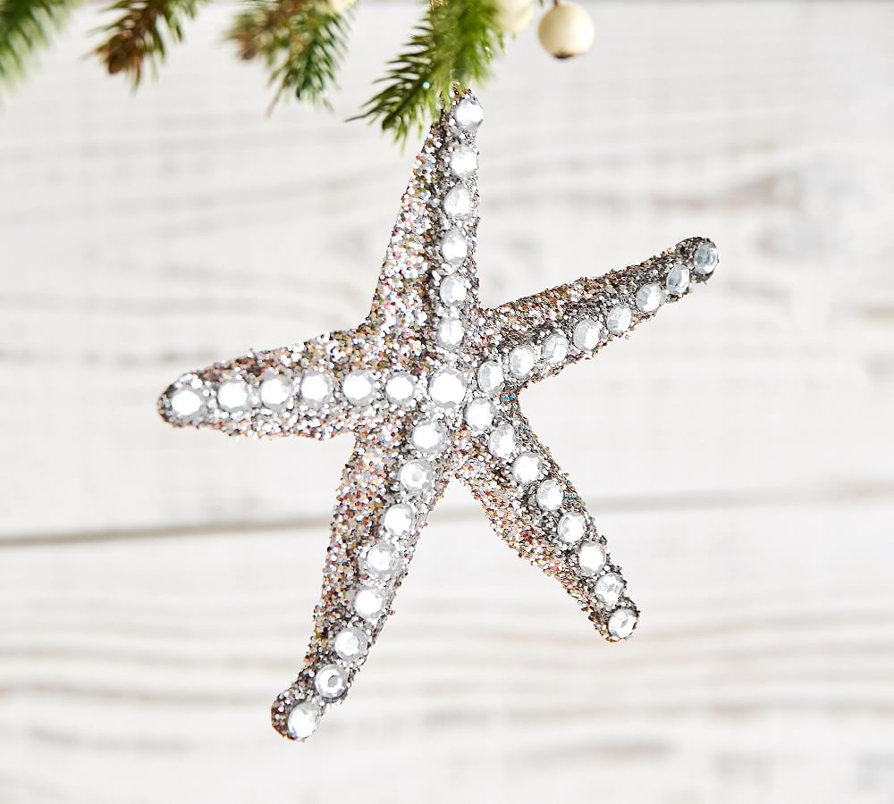 Sparkle Starfish Ornament