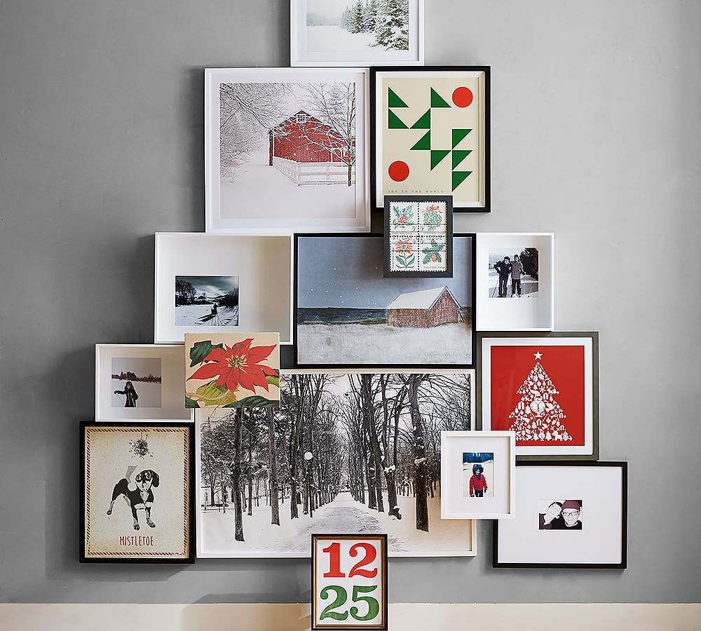 Holiday Sentiment Gallery Wall
