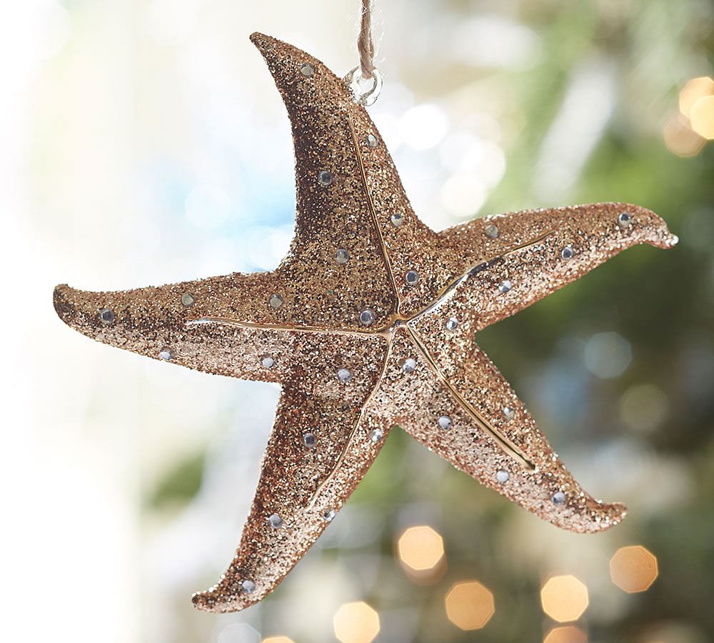 Glass Starfish Ornament