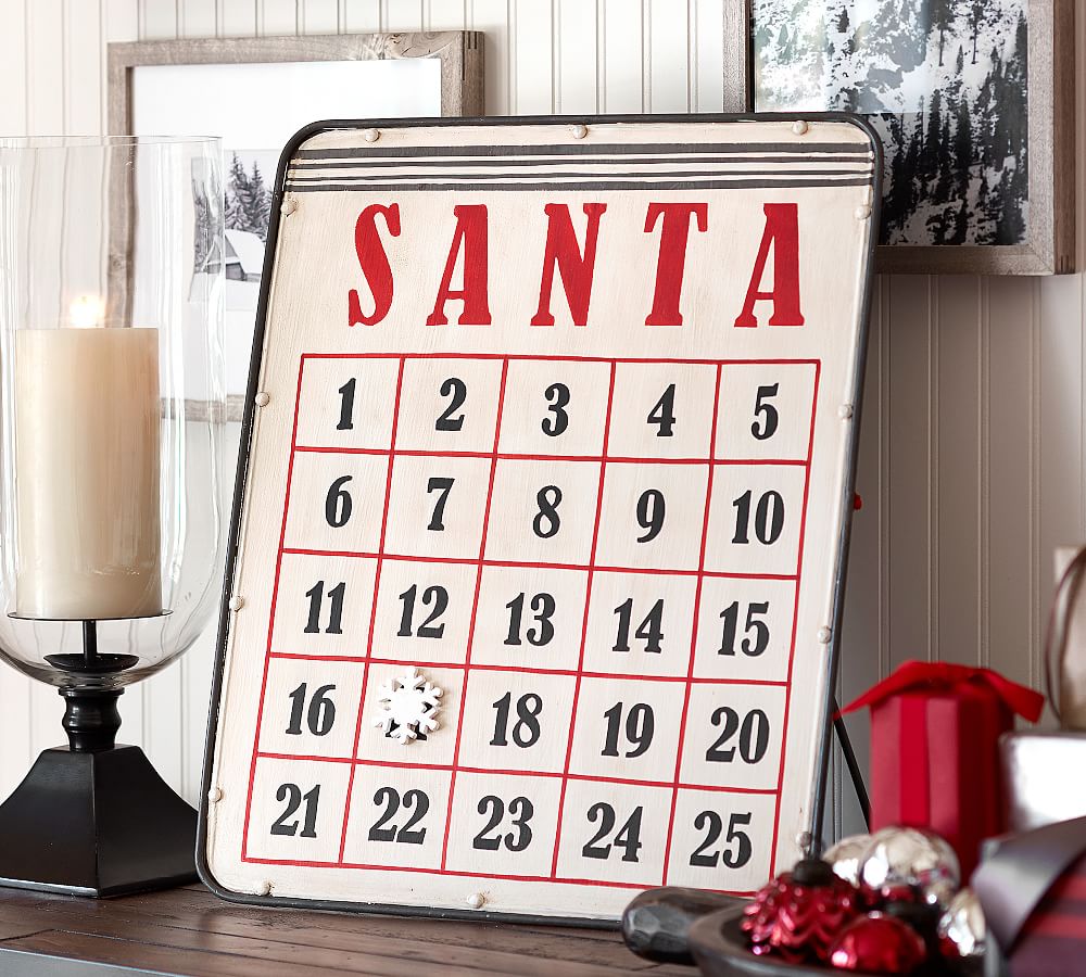 Santa Magnetic Advent Calendar
