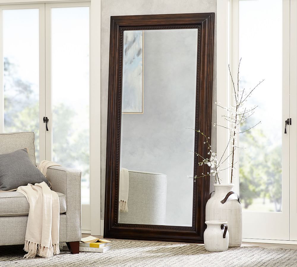 Banks Grand Floor Mirror | Pottery Barn