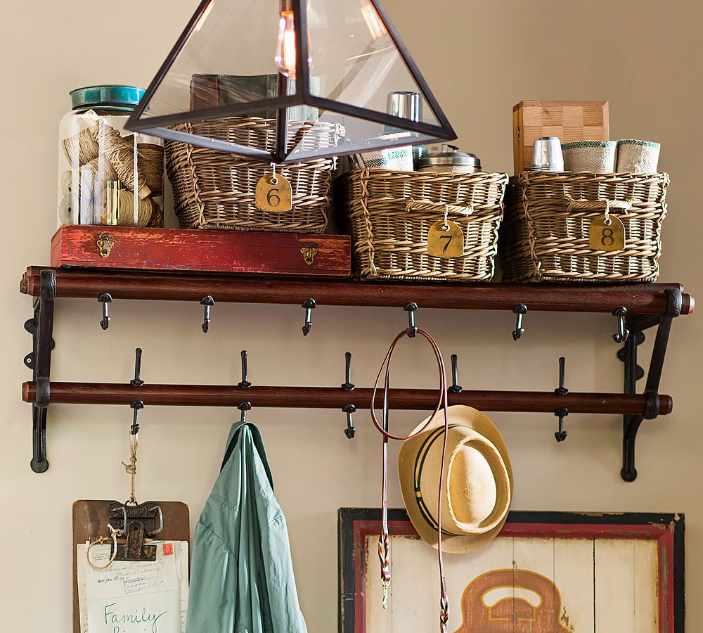 French Cafe Entryway Rack