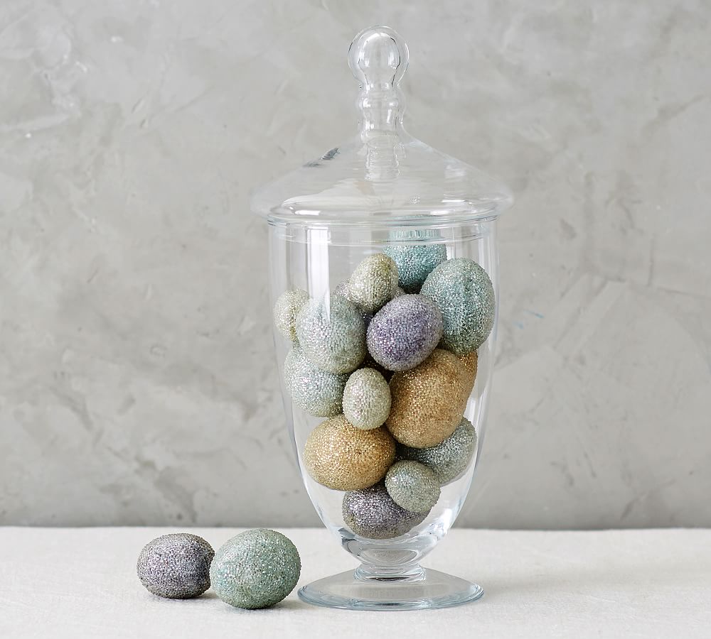 Caviar Glitter Eggs Vase Filler