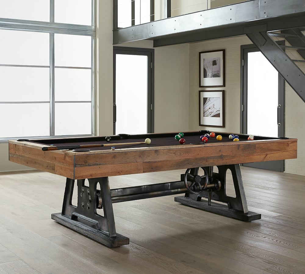 Da Vinci Reclaimed Wood Pool Table