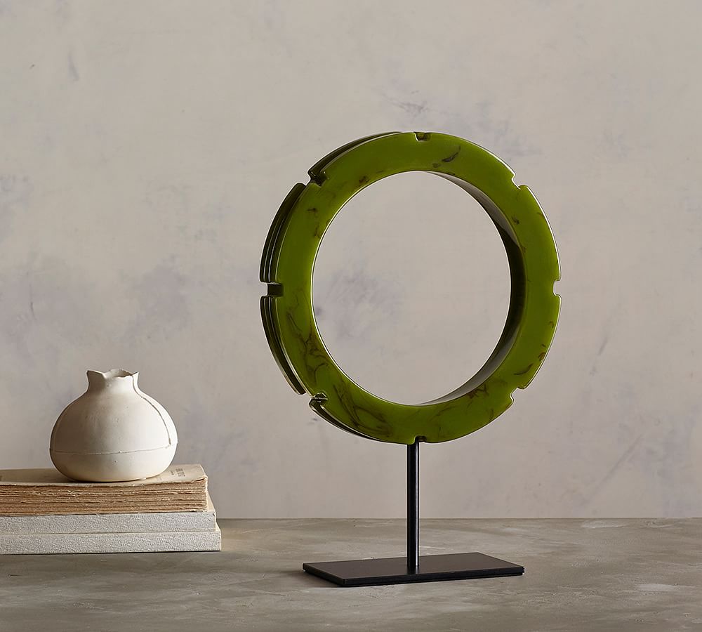 Jade Ring On a Stand