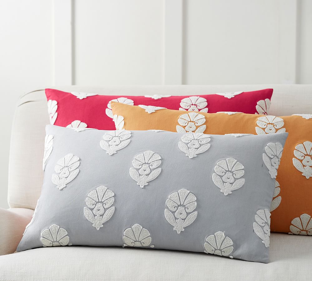 Yara Embroidered Pillow Cover