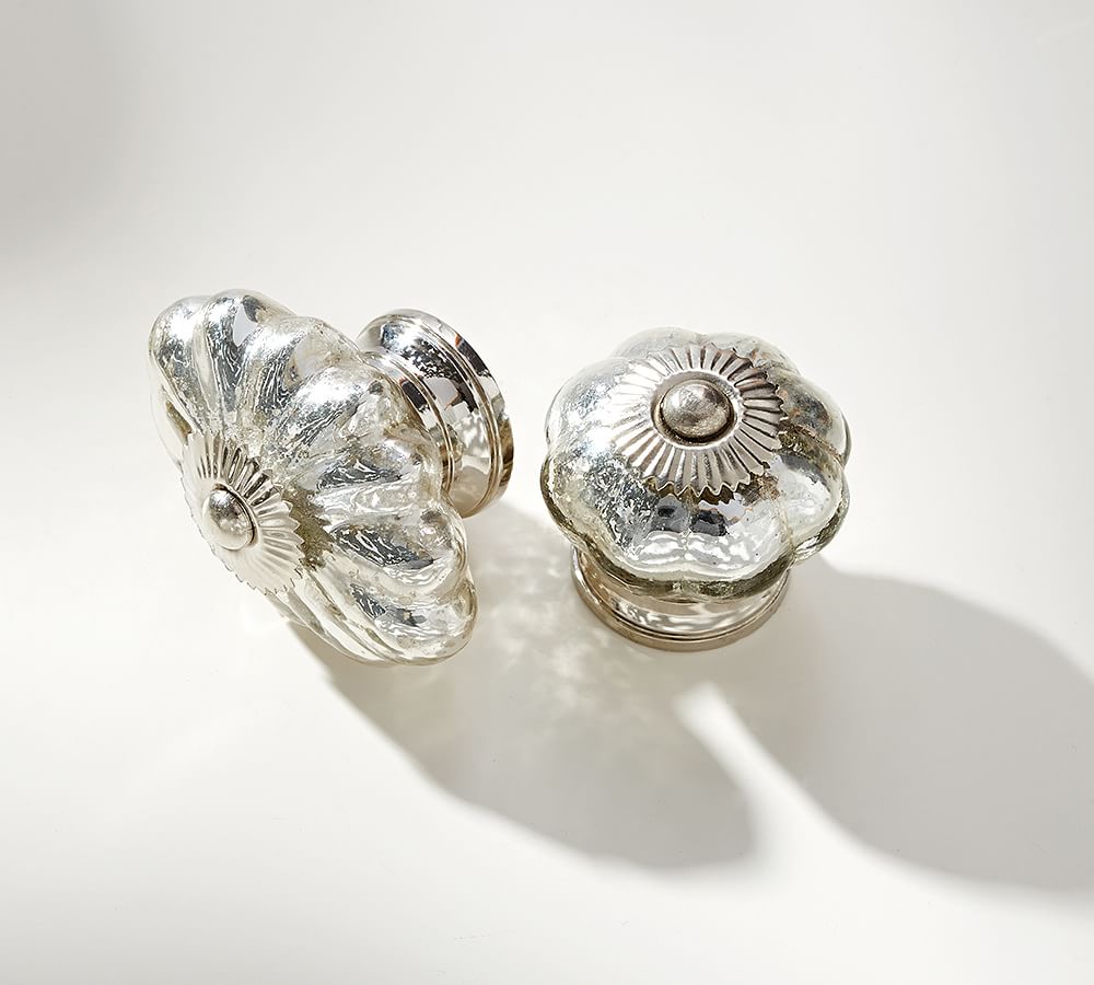 Mercury Glass Knob Pottery Barn