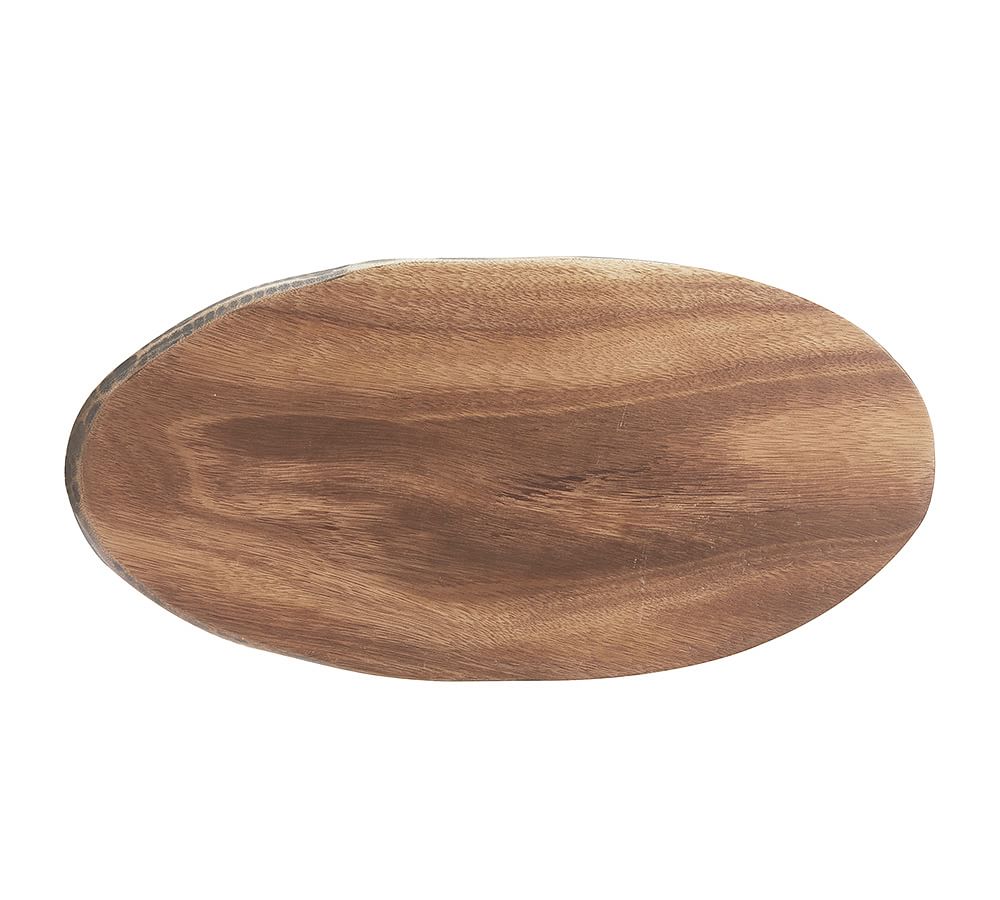 Natural Wood Large Oval 21&quot; X 10.5&quot; Cheese Board