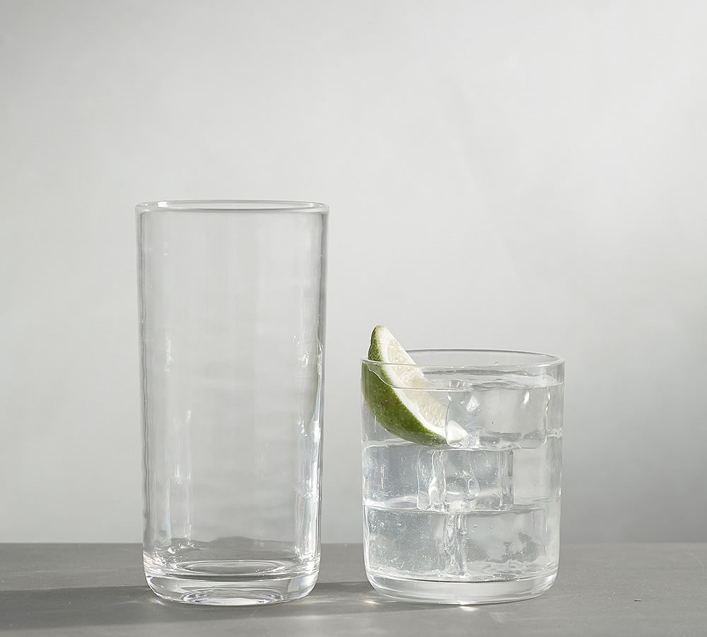 Classic Acrylic Drinking Glasses - Set of 6