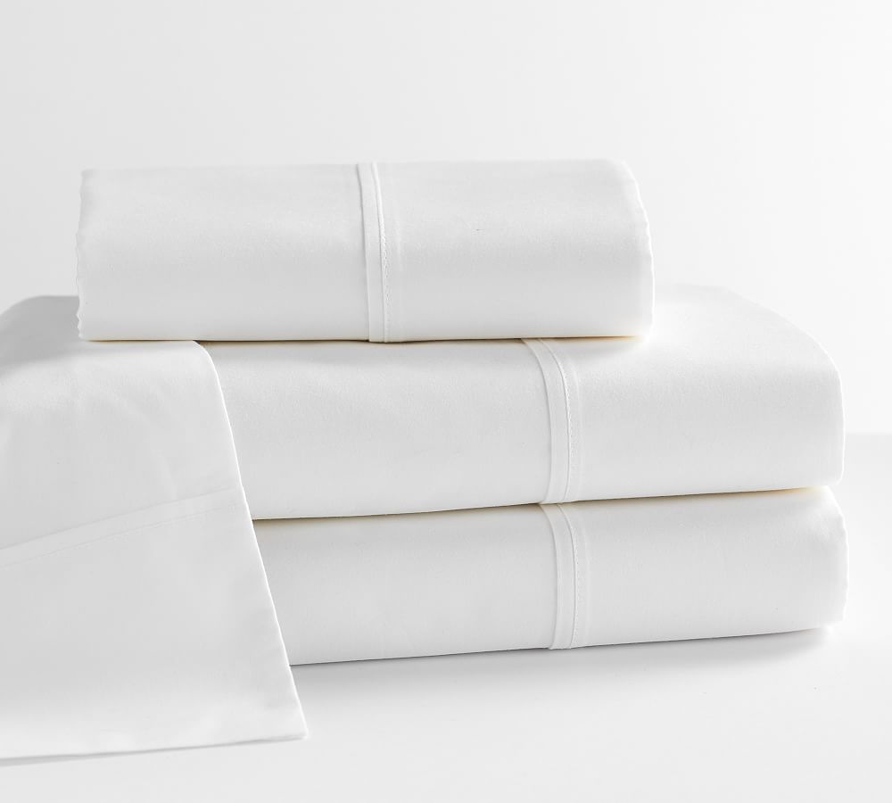 Design Crew Basics 400-Thread-Count Organic Cotton Sheet Set