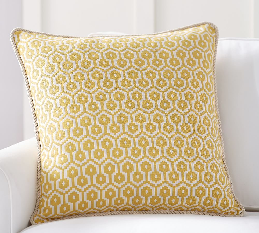 August Jacquard Pillow Cover
