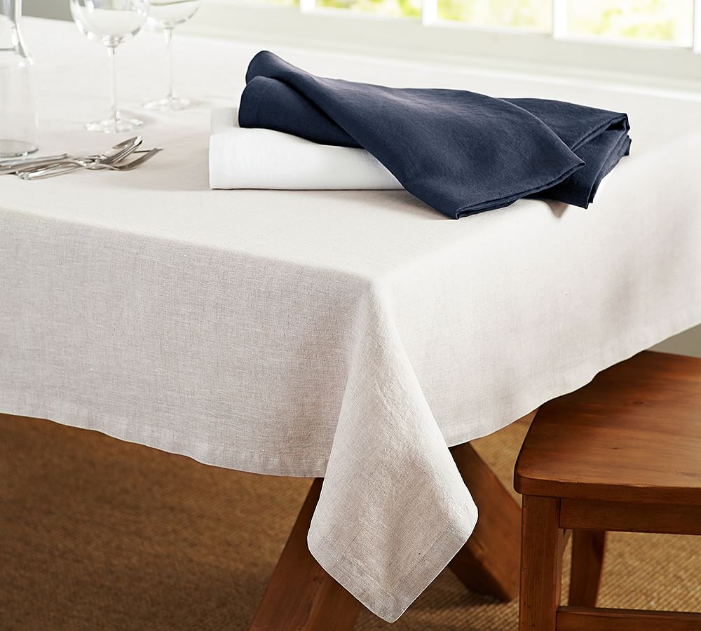 Everyday Belgian Flax Linen Tablecloth