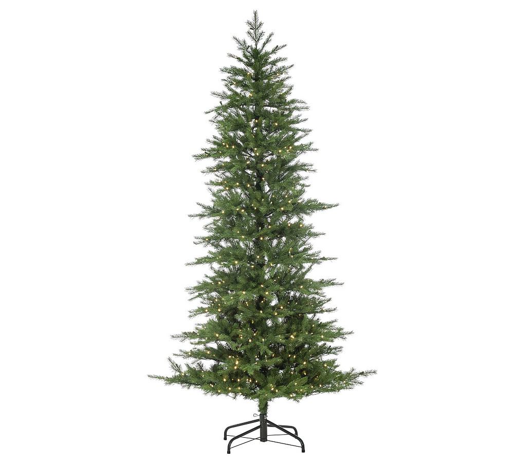 7.5ft Lit Nottingham Pine Artificial Christmas Tree