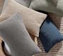 Linen Seed Stitch Lumbar Pillow Cover