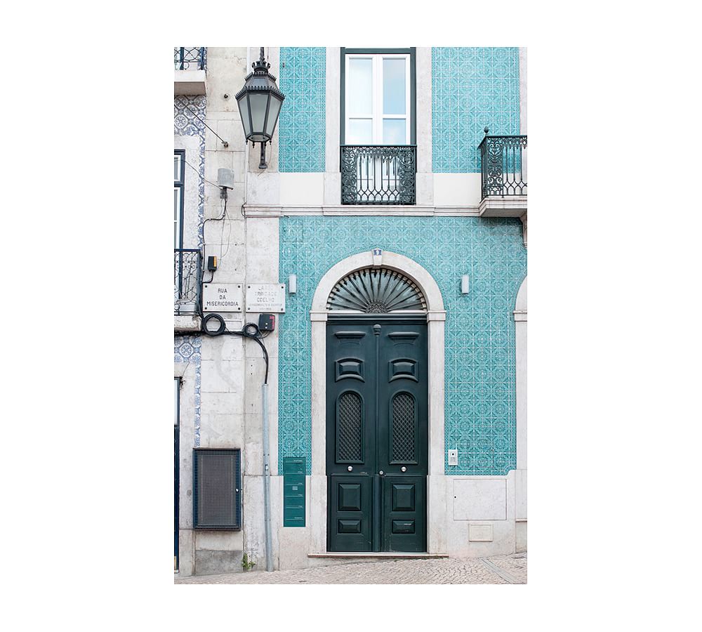 Door 1 in Lisbon By Rebecca Plotnick