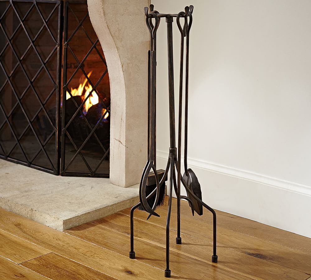Lattice Fireplace Tool Set