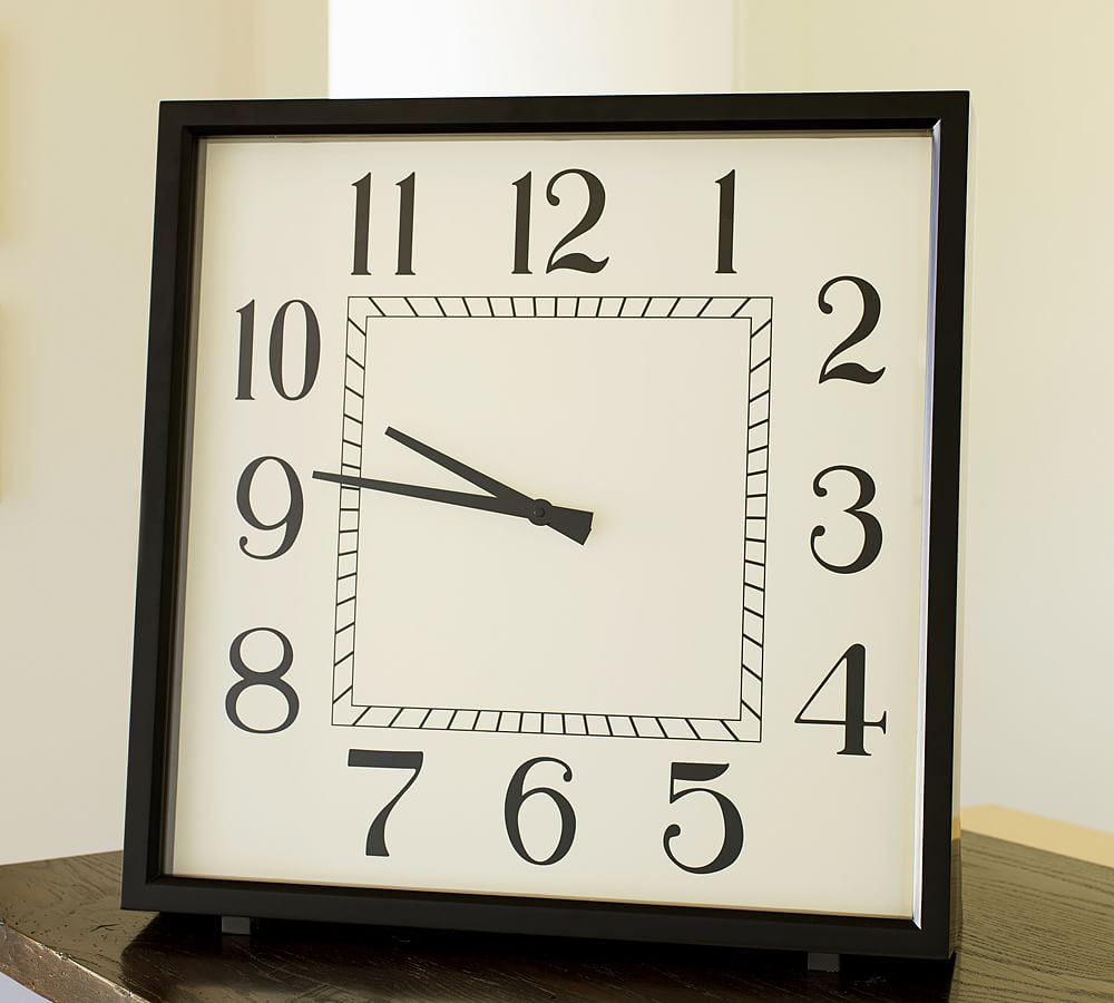 Modern Square Clock