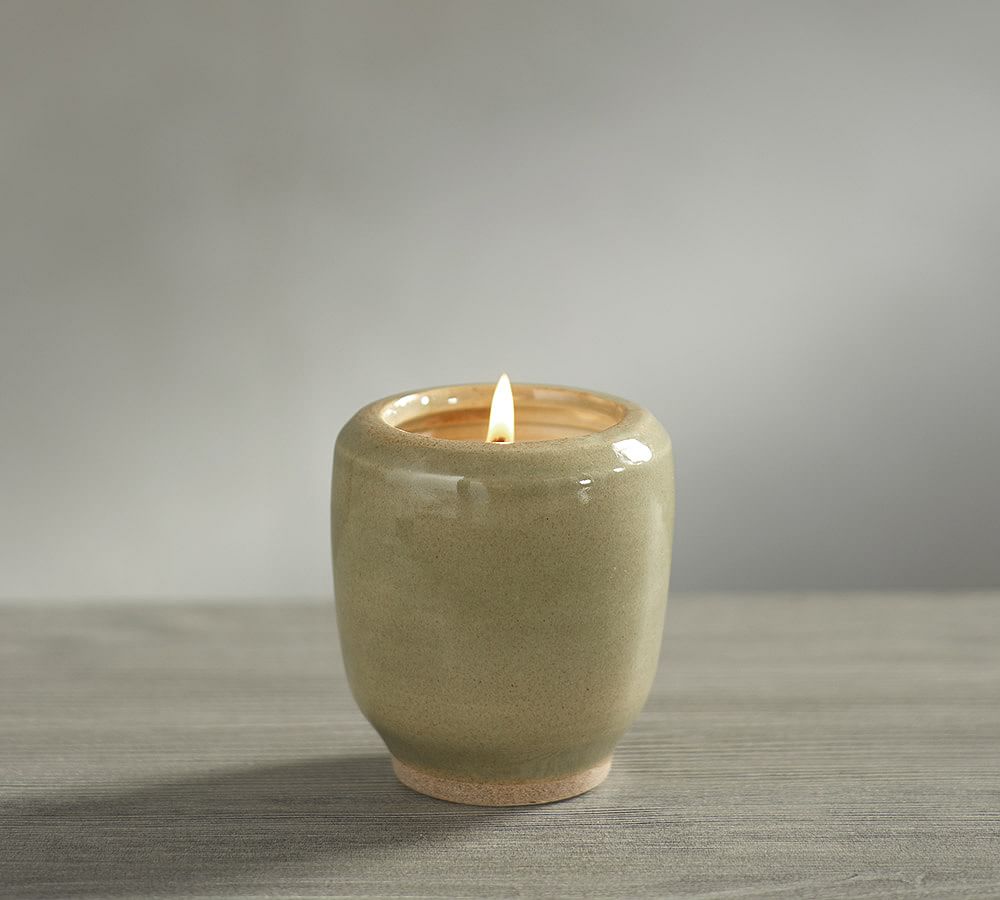Homescent Candle Pot- Wild Mint &amp; Thyme