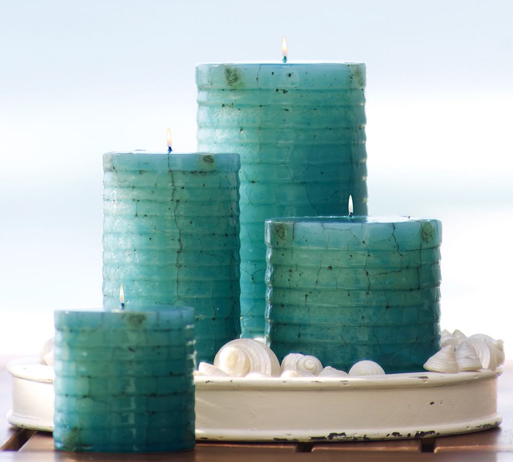 Seaside Pillar Candles
