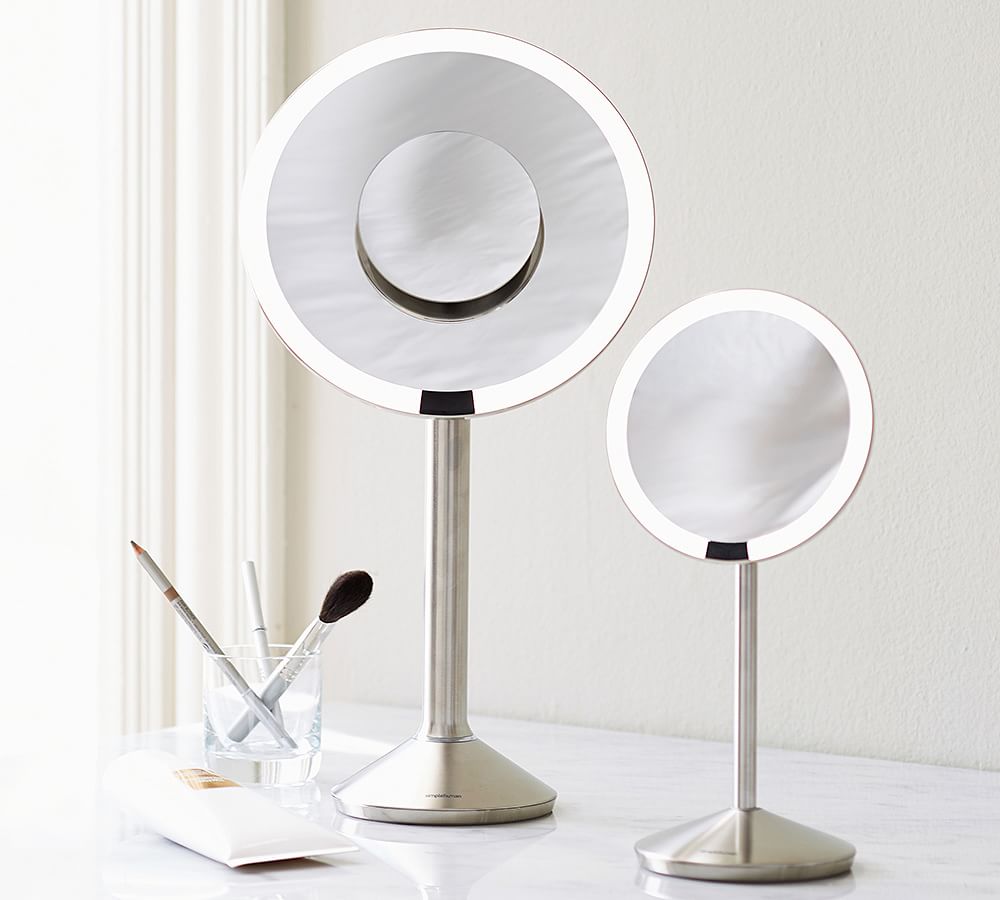 Simplehuman® Sensor LED Makeup Mirror | Pottery Barn