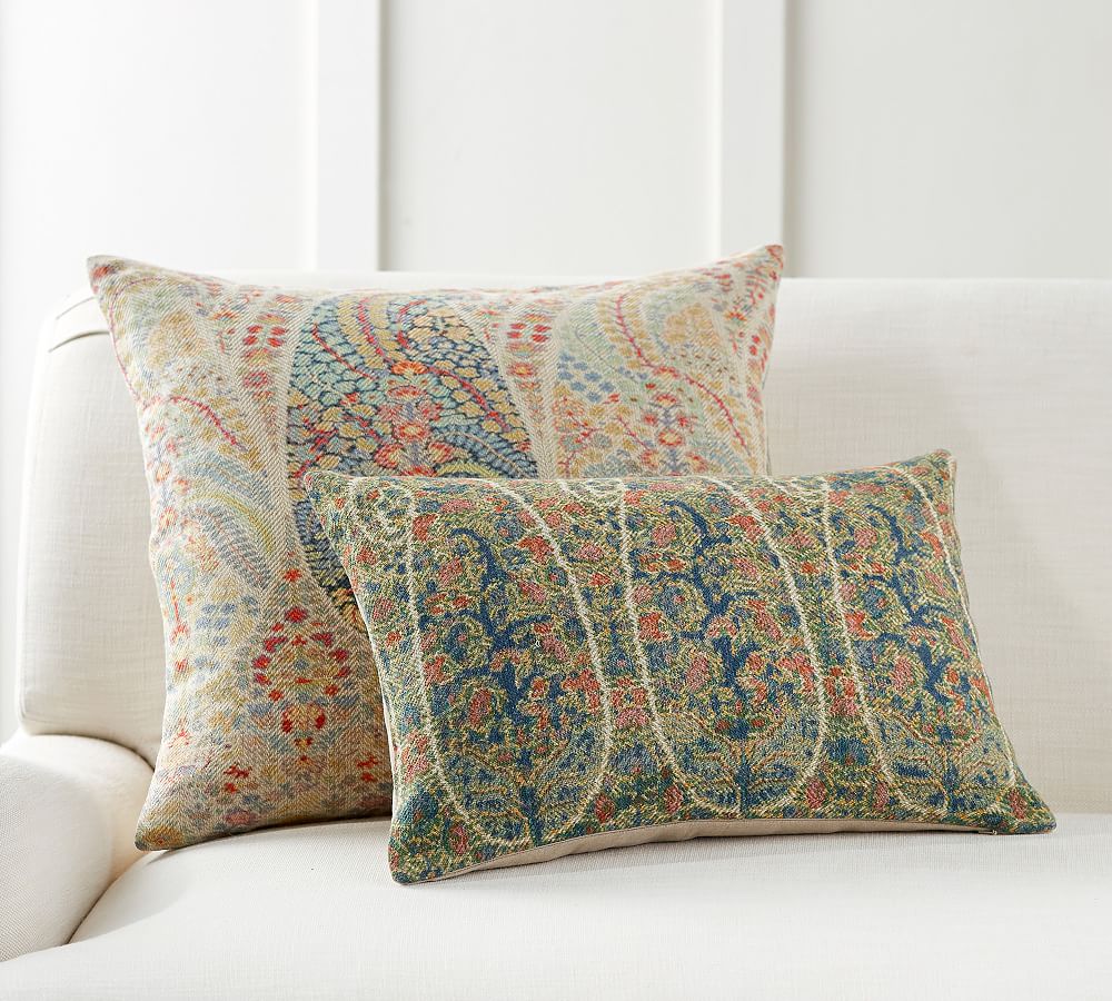 Tola Paisley Decorative Pillow Cover Pottery Barn