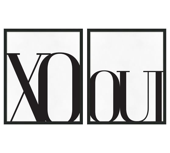 XO & OUI Pottery Barn