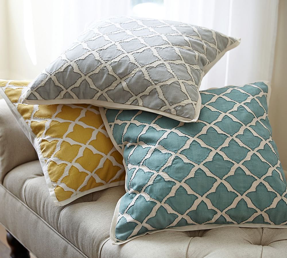 Marlo Embroidered Pillow Cover