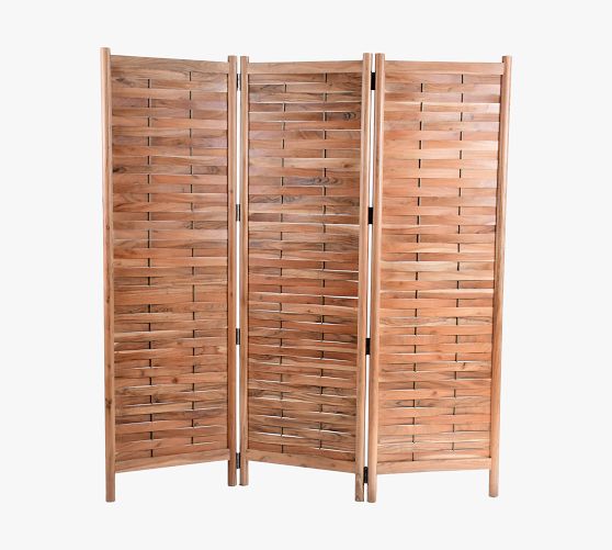 Zola Folding Privacy Screen Pottery Barn