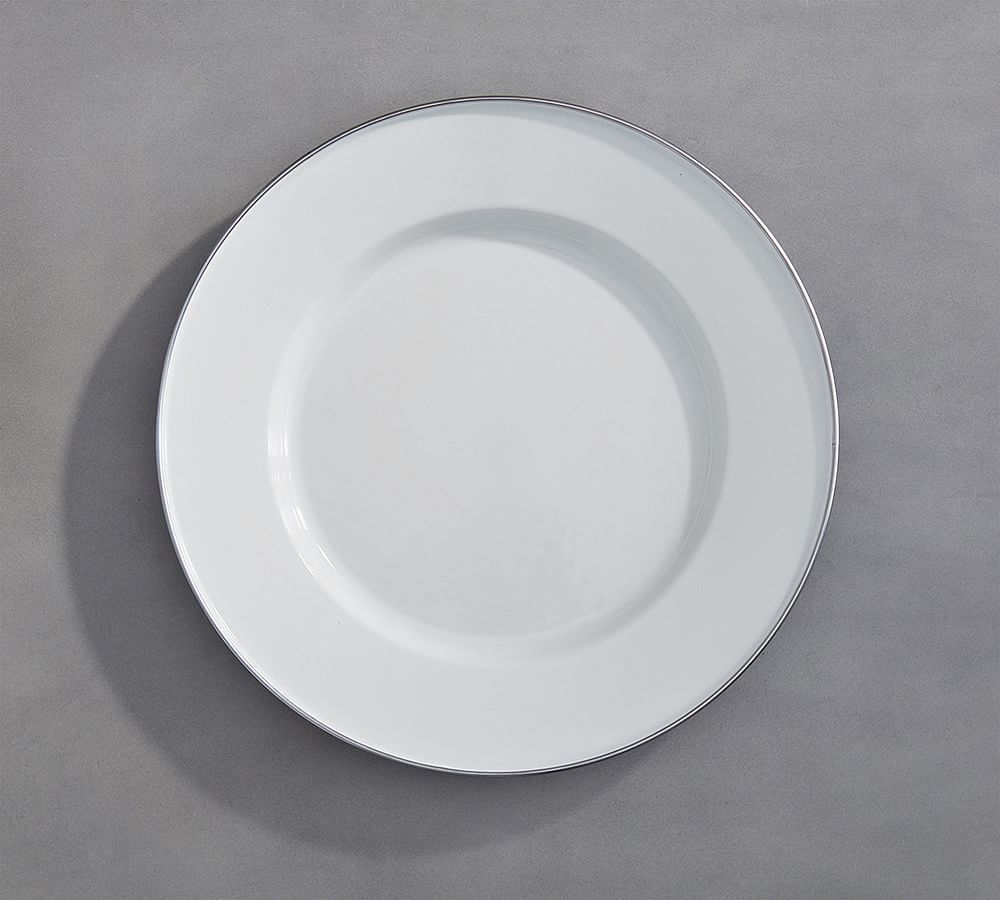 Enamel Dinner Plate, Set of 4